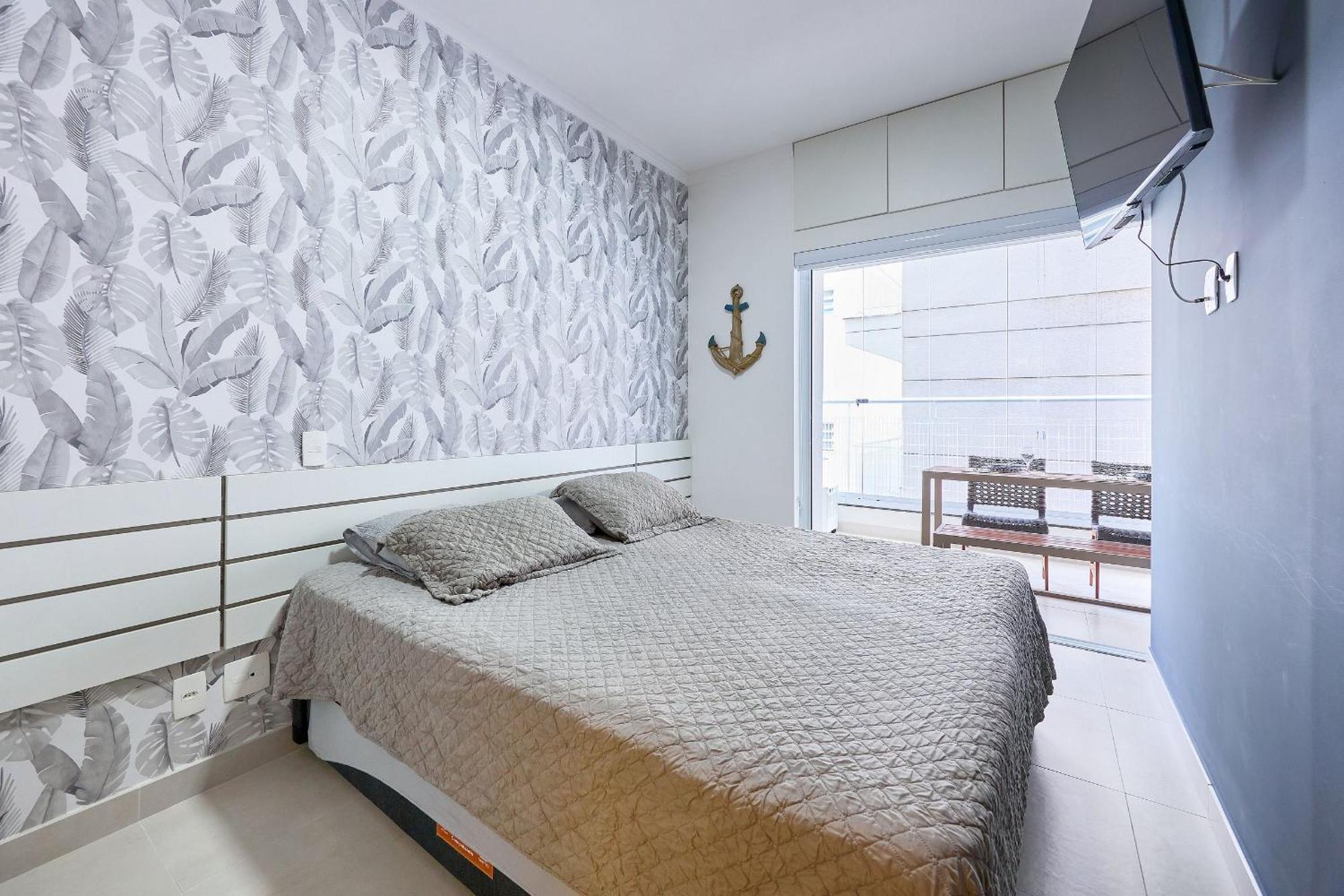 Apartamento Af-63 Pertinho Da Grande, Ar, Completo E Bem Decorado