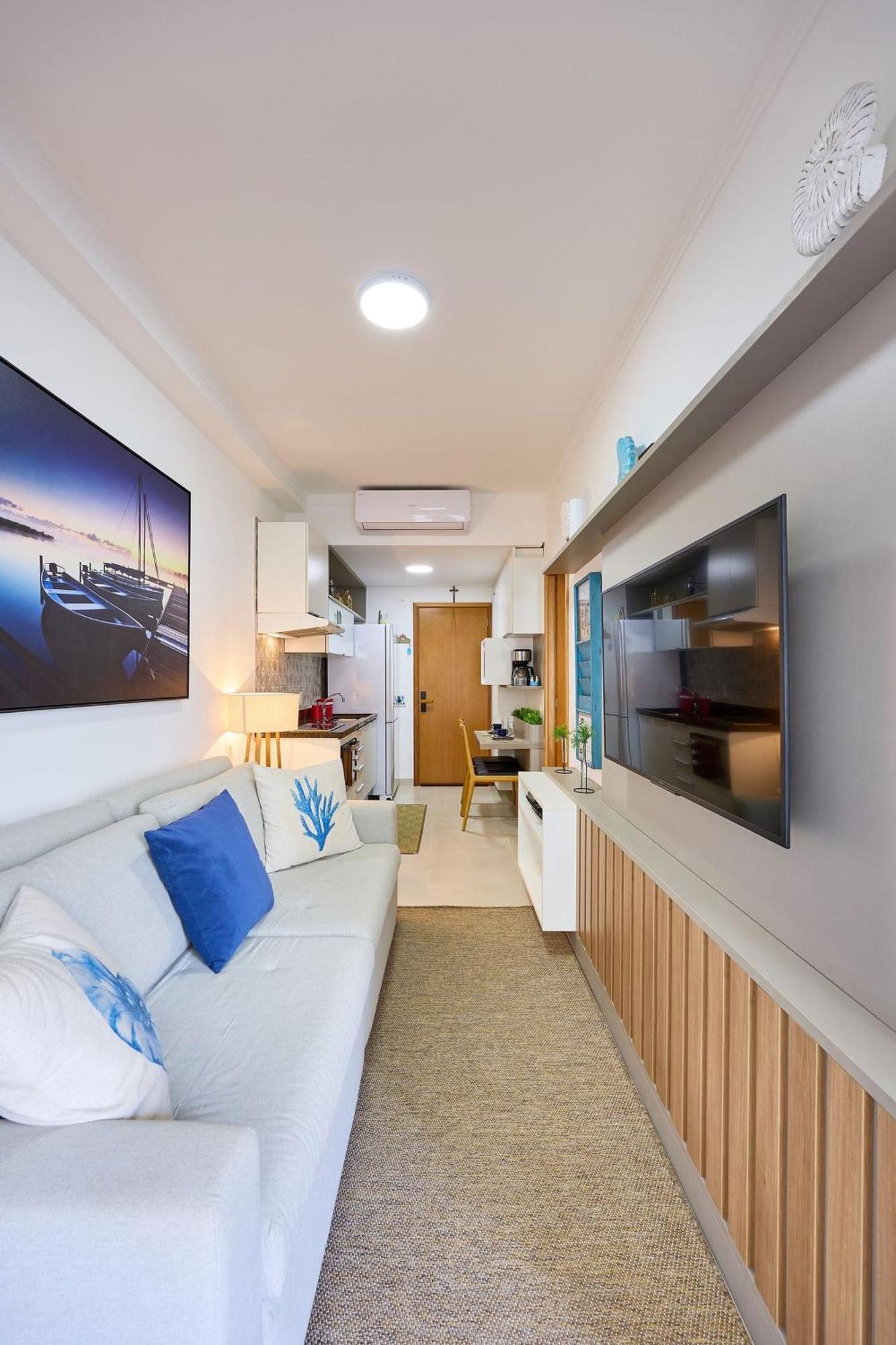 Apartamento Af-63 Pertinho Da Grande, Ar, Completo E Bem Decorado Ubatuba