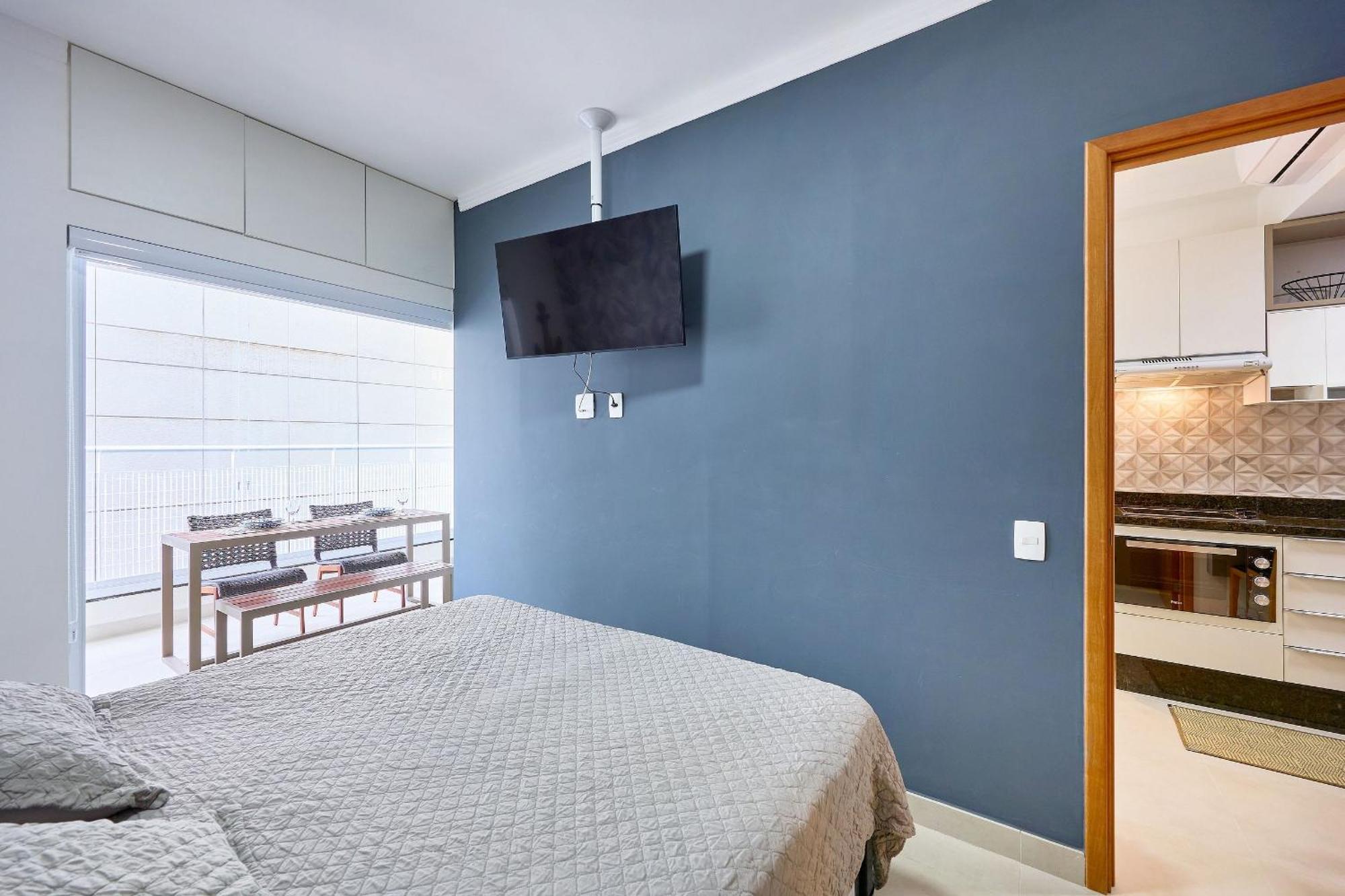 Apartamento Af-63 Pertinho Da Grande, Ar, Completo E Bem Decorado
