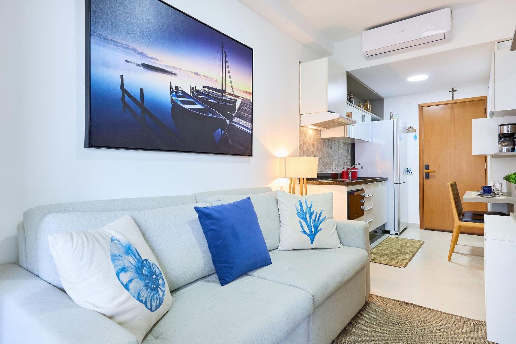 Af-63 Pertinho Da Grande, Ar, Completo E Bem Decorado Apartamento Ubatuba